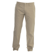 Crigan1-W Beige Chino Trousers - 32` Leg