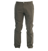 Crigan1-W Dark Beige Chino Trousers -