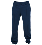 Hainy Dark Blue Retro-Style Leisure Trousers