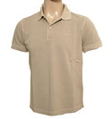 Hugo Boss Beige Pique Polo Shirt (Ascii)