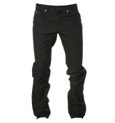 Hugo Boss Black Stripe Straight Leg Jeans (Scout