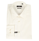 Hugo Boss Cream Long Sleeve Slim Fit Shirt (Max)