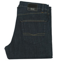 Hugo Boss Dark Stretch Denim Zip Fly Jeans (36 Leg)