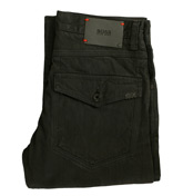 Hugo Boss Faded Black Straight Leg Jeans (HB83)