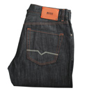 Hugo Boss (HB25) Dark Denim Straight Leg Jeans (32 Leg)