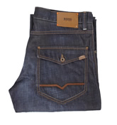 Hugo Boss (HB83) Dark Denim Straight Leg Jeans -