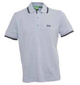 Hugo Boss Sky Blue Pique Polo Shirt (Paddy)