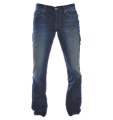 Orange 25 Dark Denim Regular Leg Jeans -