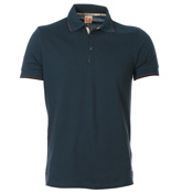 Pejo 1 Navy Pique Polo Shirt