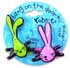 BANG ON THE DOOR RABBITS MINI INFLATABLE