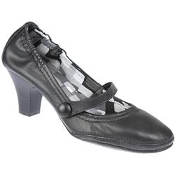 Bottero Female BOT1105 Leather Upper in Black