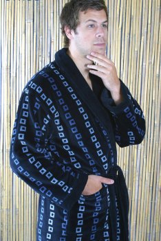 Swiss Velour Dressing Gown
