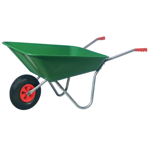 Wheelbarrow with Pneumatic Tyre