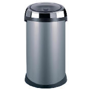 50l Touch Bin Metallic Grey