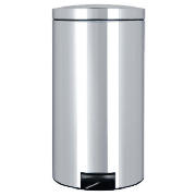 Pedal Bin 45L Brilliant Steel