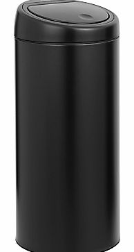 Touch Bin, Matt Black, 30L