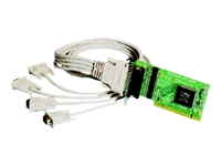 Brain Boxes BrainBoxes Universal PCI Low Profile 4 Port RS232 4 x 9Pin UC-260