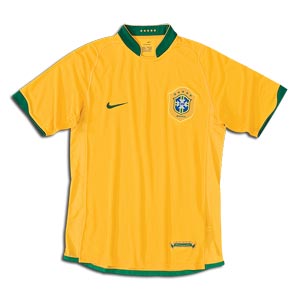 Nike 06-07 Brazil home - Kids