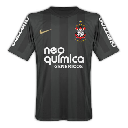 Nike 2010-11 Corinthians Away Nike Football Shirt