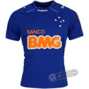 Reebok 2010-11 Cruzeiro Reebok Home Football Sirt