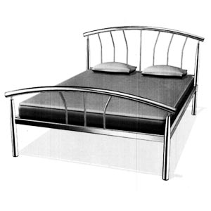 Clearance Breasley Atlantis 5FT Kingsize Bedstead