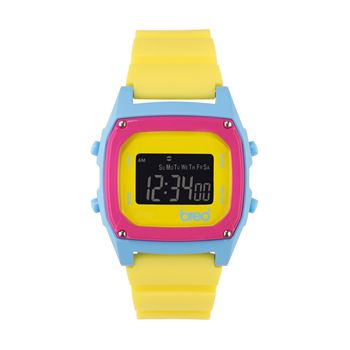 Binary Watch in Yellow Reverse