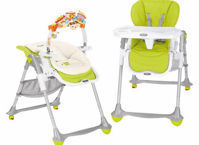 BREVI Highchair B.Fun 262 Green bamboo