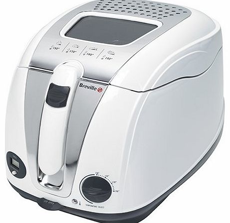 Easy Clean Deep Fryer, White