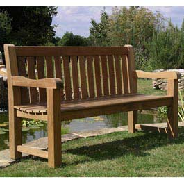 Britannia Heavy Teak Bench 1.5m