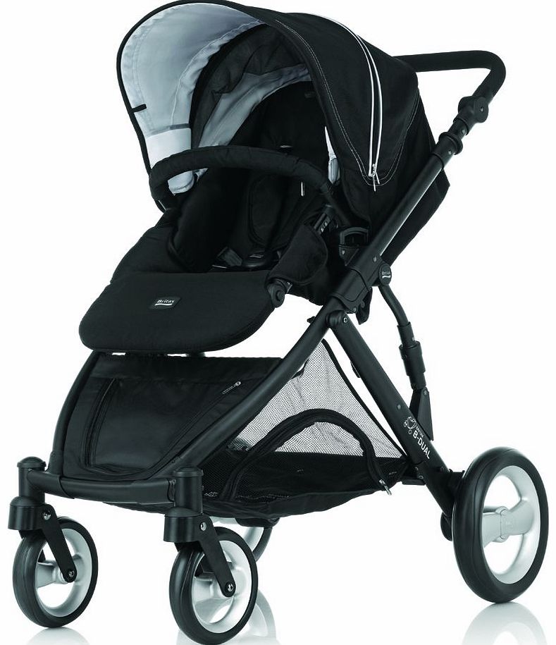 B Dual Pushchair Black Thunder 2014