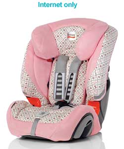 Evolva 1-2-3 Plus Car Seat: Candy Hearts - Group 1-3