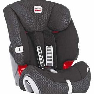 Evolva Group 1-2-3 Plus Felix Car Seat - Black.