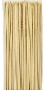 100 Wooden Bamboo BBQ Chocolate Fountain Fondue Skewers