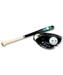 Baseball Glove- Bat and Ball Set