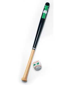 Wooden Adult Bat and Ball Set