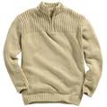 mens half zip sweater