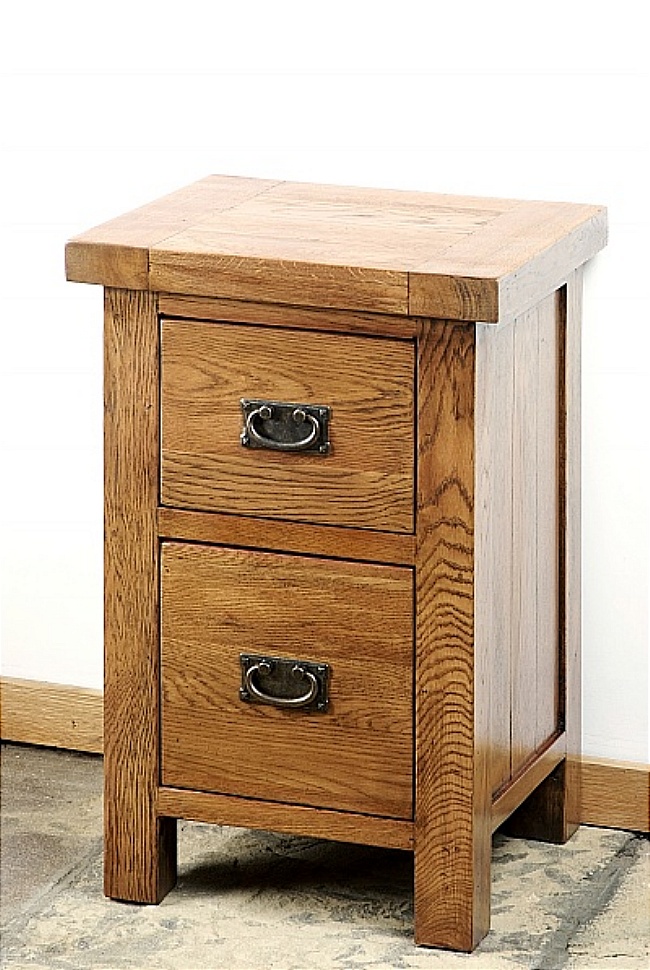 2 Drawer Bedside Cabinet