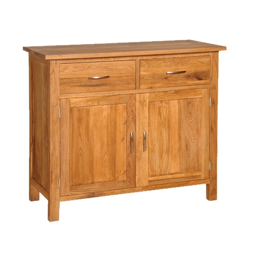 Contemporary Oak 2 Door Base/Sideboard