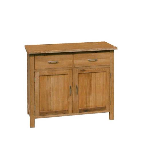 Brooklyn oak Furniture Range Brooklyn Oak Sideboard 2 Door 2 Drawer