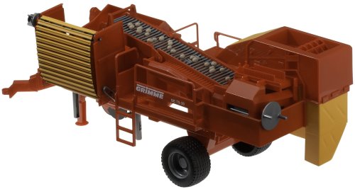 Grimme Potato Digger SE 75-30 with Potatoes (imitation)