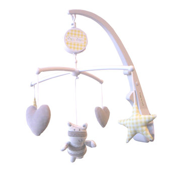 Ziggy Zebra Musical Cot Mobile