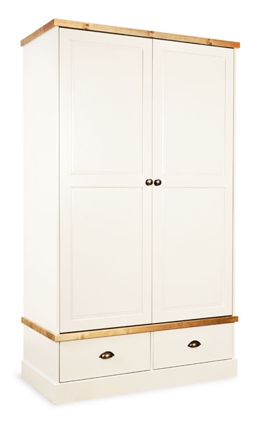 Painted Double Gents Grande Wardrobe