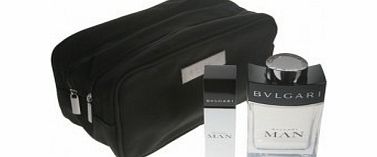 Bvlgari Man Eau De Toilette Gift Set 100ml