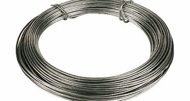 Bulk Hardware 1.6mm x 30m Galvanised Coated Garden Wire