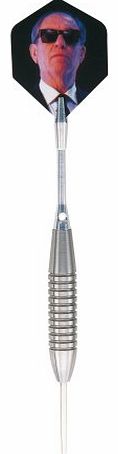 Bullet Phil Taylor Dart - Stainless Steel, 24 g