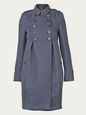 BURBERRY PRORSUM COATS NAVY 38 IT BUR-U-4362207