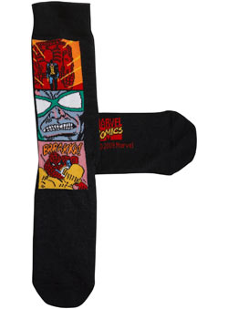 1 Pack `piderman`Comic Socks