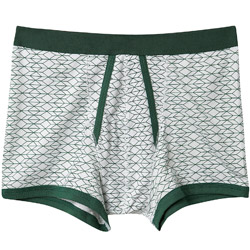 1PK Green Geo Print Trunk