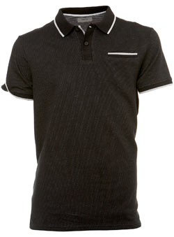 Black Dot Polo Shirt