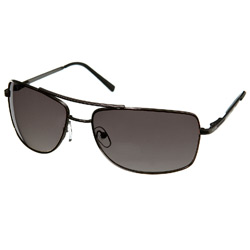 Grey Classic Rimmed Sunglasses